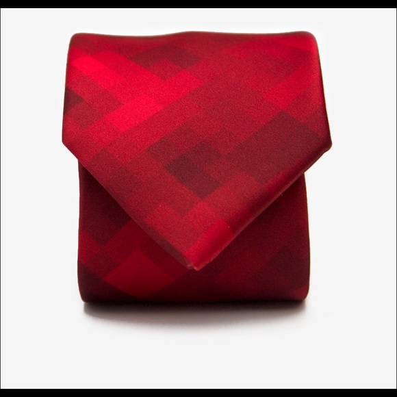 New set of 2 Ties Red Pixel & Mustard Pixel - Picture 5 of 10